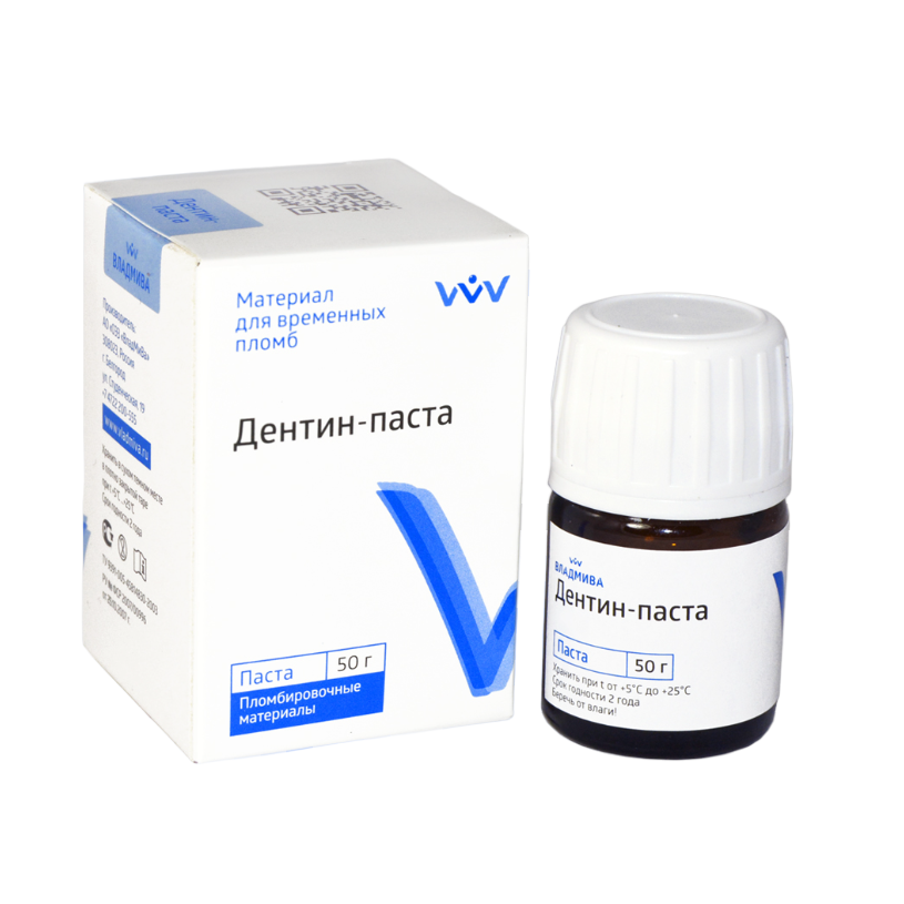 Дентин-паста клубника  Владмива 50гр купить