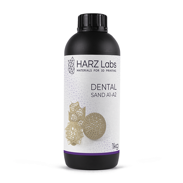 Материал для 3D-печати на основе полимеров Дентал Санд / Dental Sand A1-A2 (LCD/DLP) 1000гр купить
