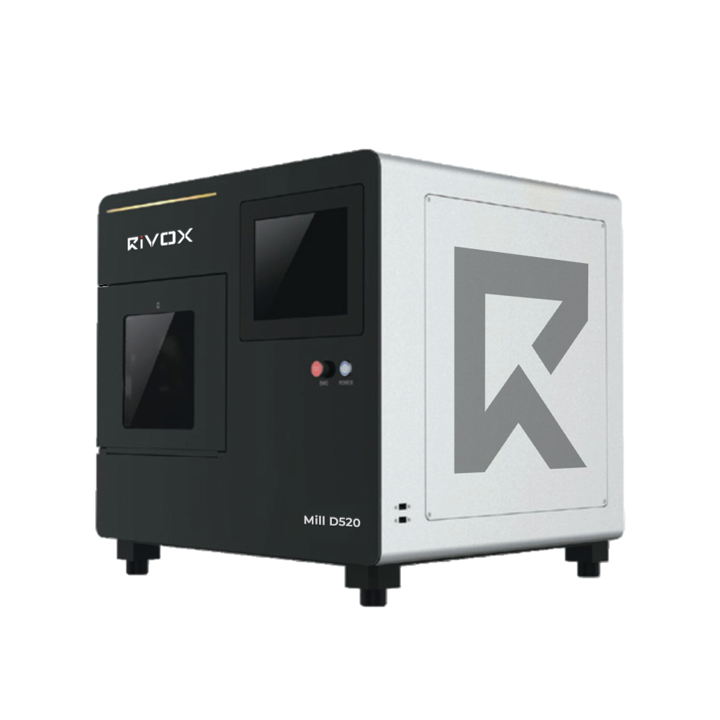 Ривокс Милл / Rivox Mill D520 Станок фрезерный 5 осевый для сухого фрезерования 1,8 КВт