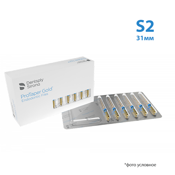 Протейпер Голд машин формир / Protaper Gold Saping Files S2 31мм 6шт A0410231G0203 купить
