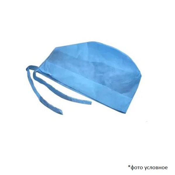 Шапочка колпак пл 42 с подворотом стер 18см Гекса