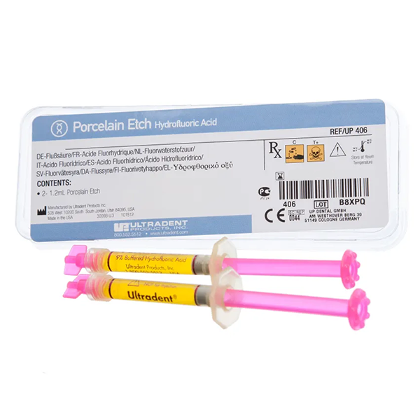 Порселан эч / Porcelain Etch шприц 1,2мл х 2шт UL406 купить