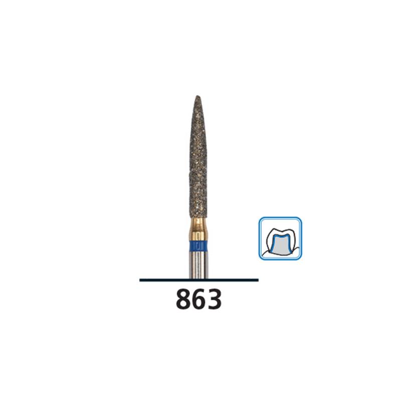 Бор (абразив) алмазный FG diamond Piranha medium 863/014M DFS 539278 купить