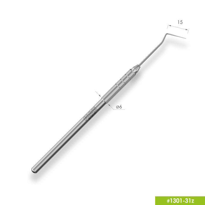 Картинка Зонд улучшенный двухугловой с ручкой  O6mm 0 из 1 