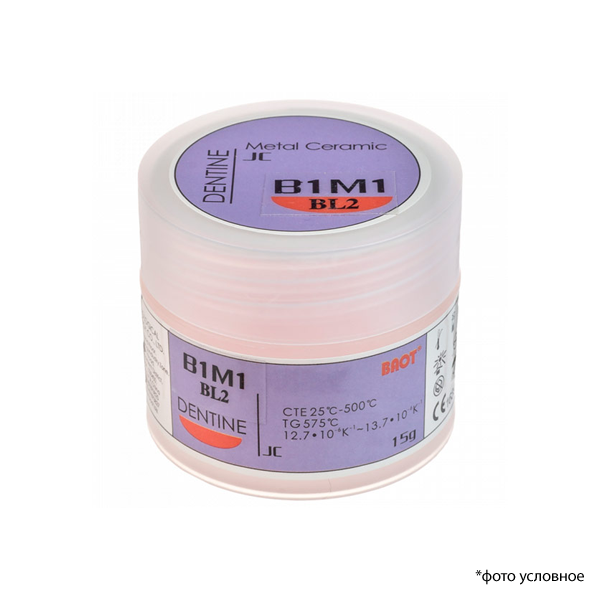 Металлокерамика дентин JC блич / Dentin Bleach JC B1M1 BL2  15 гр BAOT ДБ15069 купить