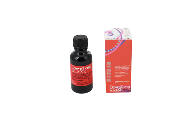 Картинка КроунТемп / CrownTemp Glaze лак светоотверждаемый 30 мл 0 из 1 
