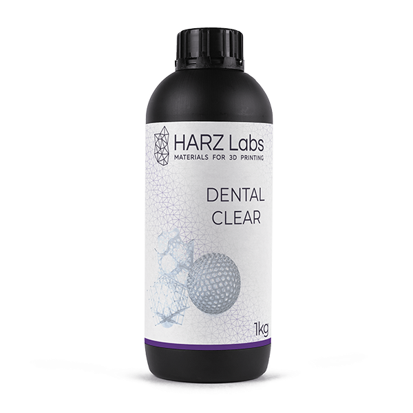Материал для 3D-печати на основе полимеров Дентал Клер / Dental Clear (LCD/DLP) 1000гр